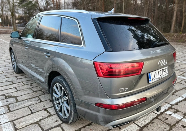 Audi Q7 cena 120000 przebieg: 213000, rok produkcji 2018 z Lublin małe 106